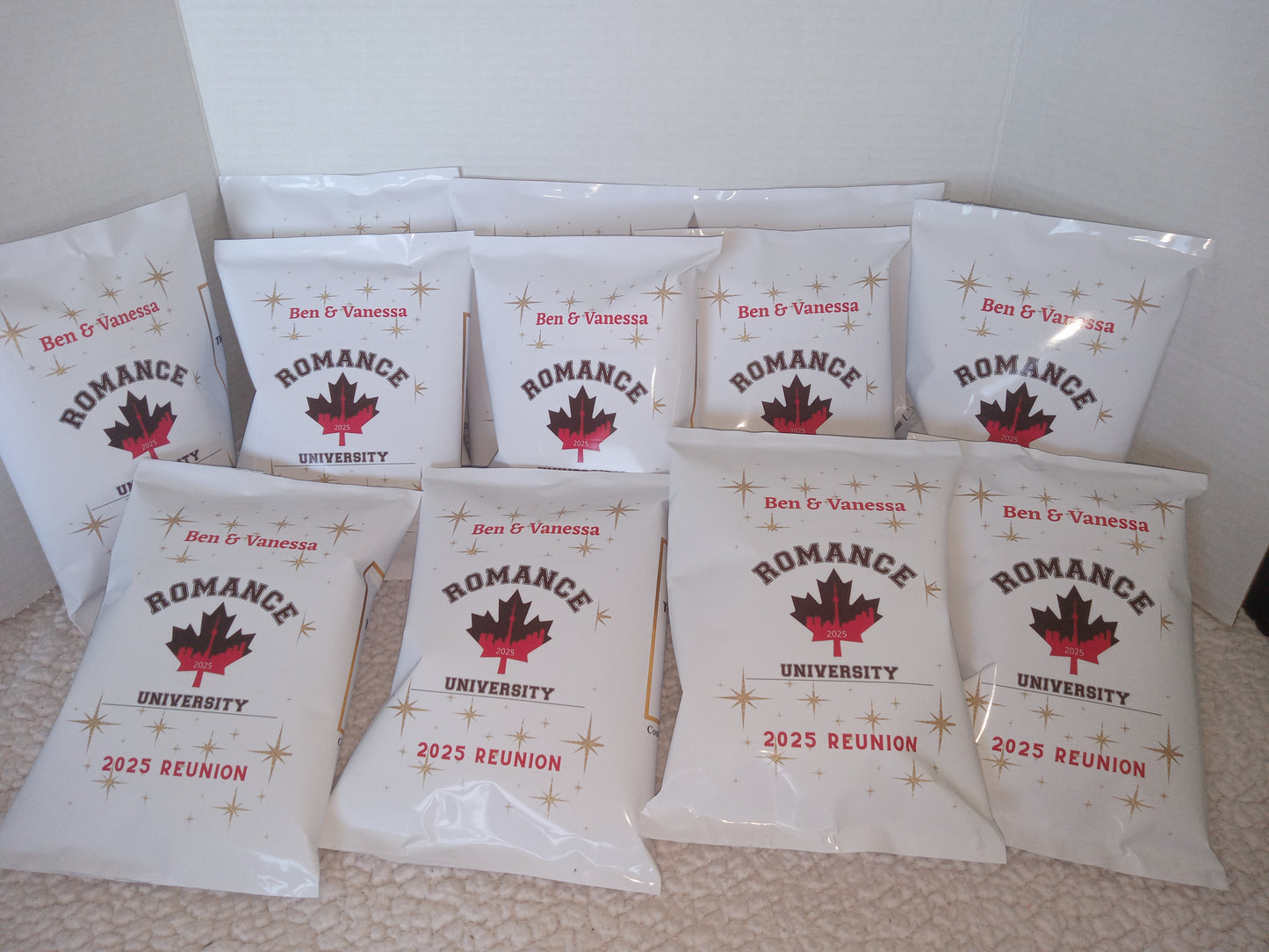 Custom Chip Bags Filled