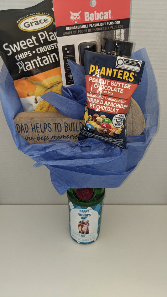 Fathers Day Bottle Bouquet