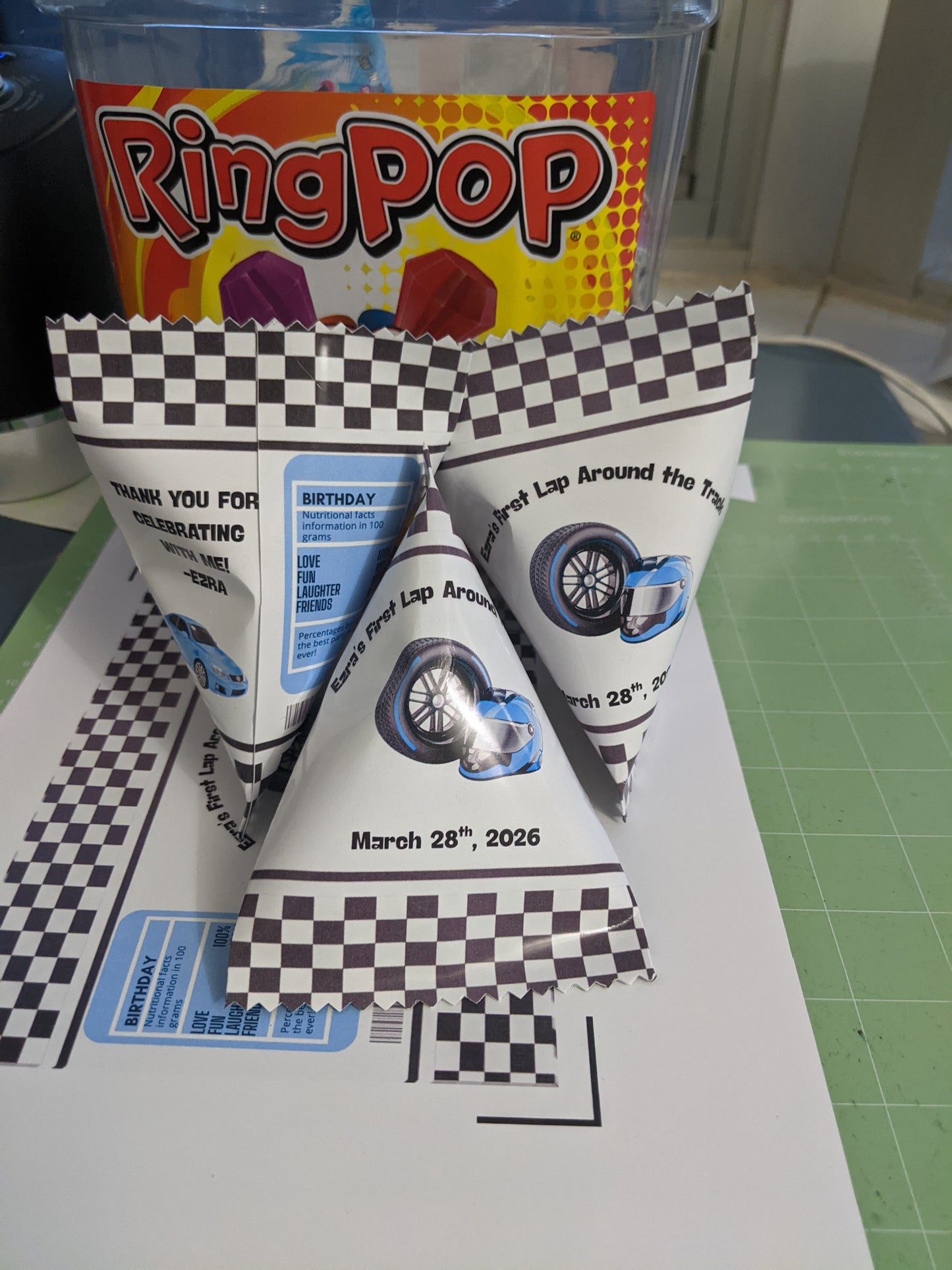 RING POP Favors