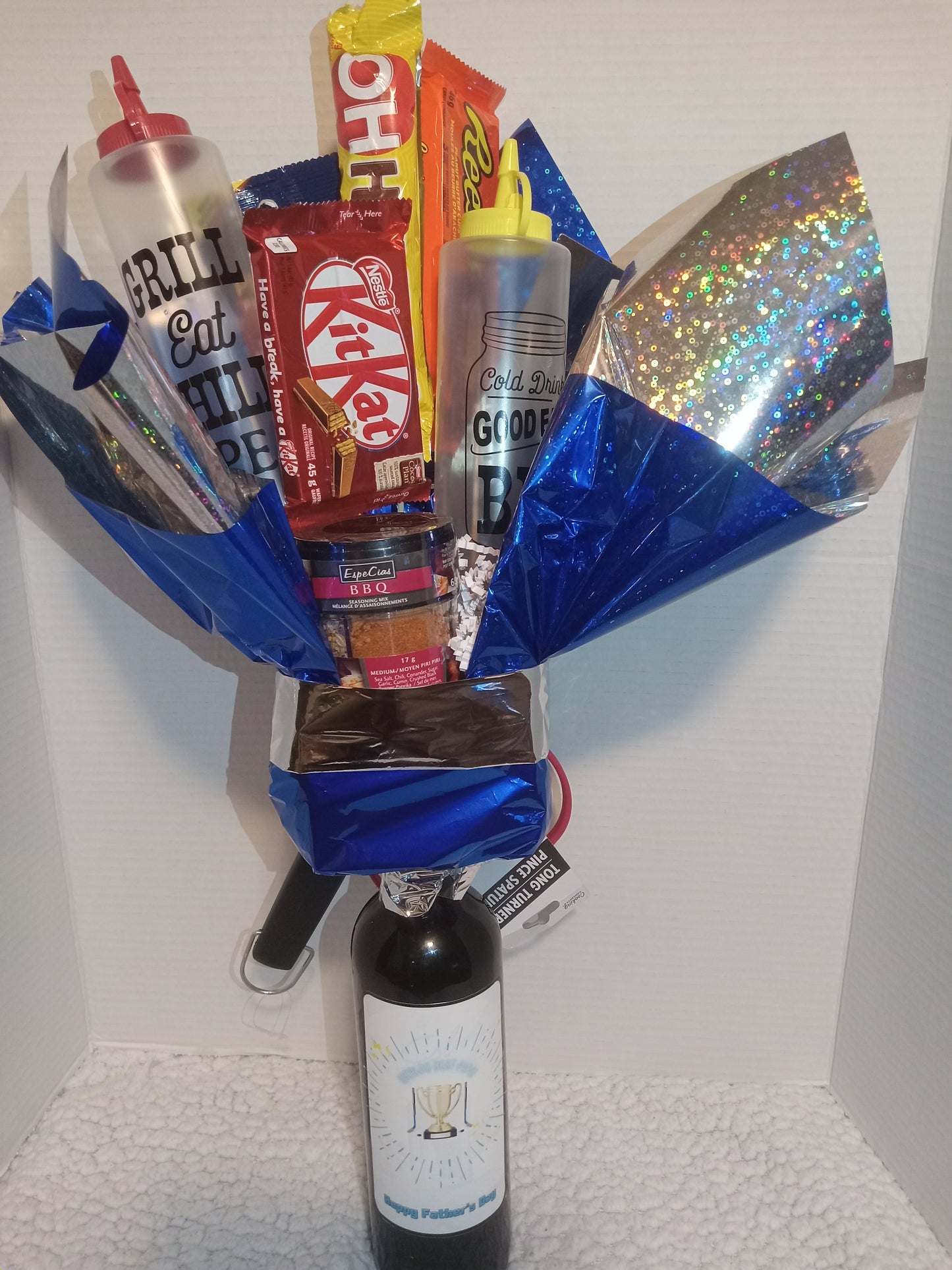 Wine bottle Bouquet