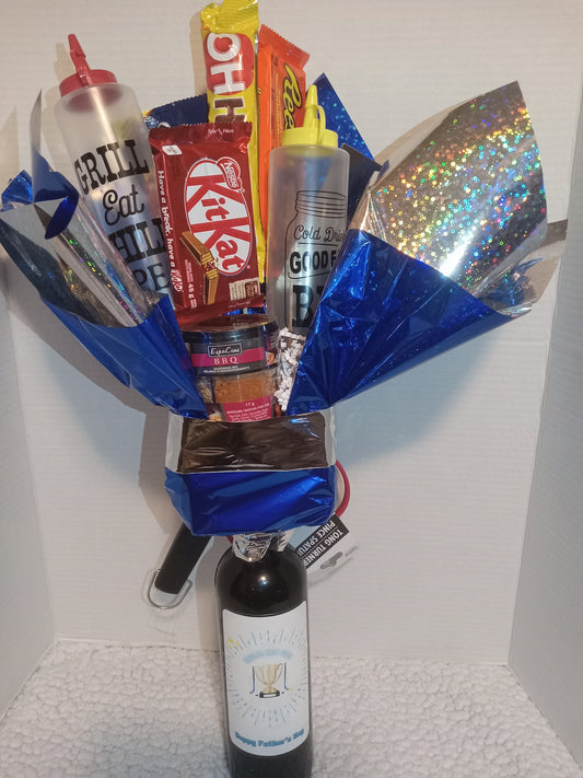 Wine bottle Bouquet