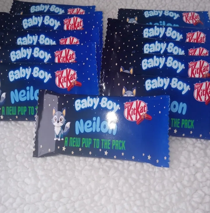 Full size Chocolate Bar Favors