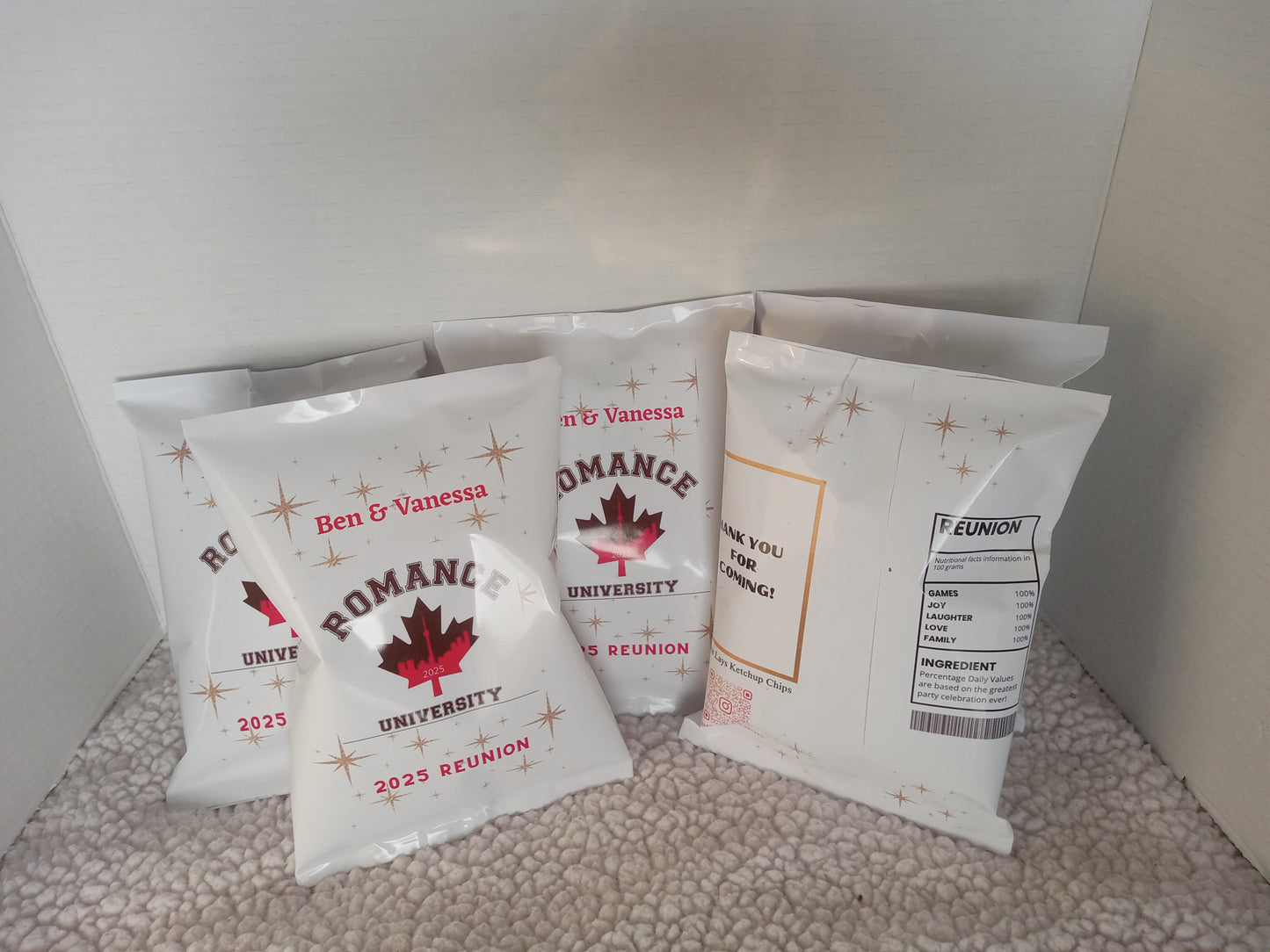 Custom Chip Bags Filled